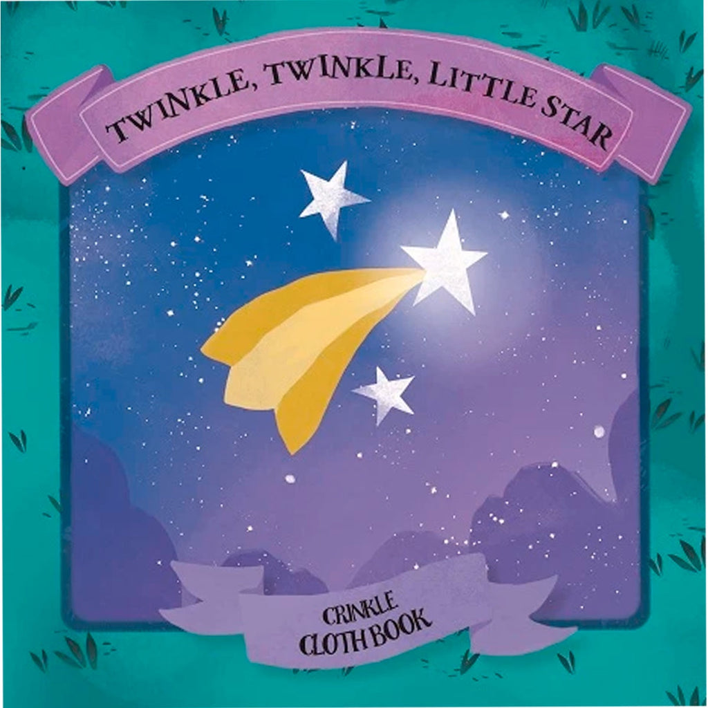 North Parade | Crinkle Cloth Book - Twinkle Twinkle Little Star
