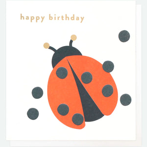 Caroline Gardner | Birthday Card - Ladybug