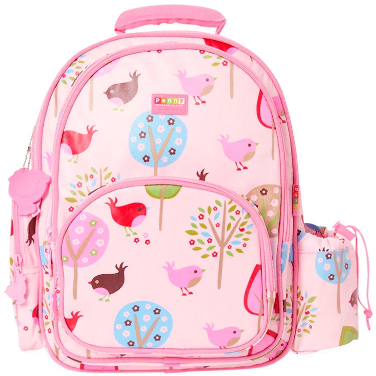 Penny Scallan | Large Backpack - Chirpy Bird