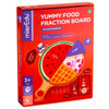 MierEdu | Mi Maths Brain - Yummy Food Fraction Board