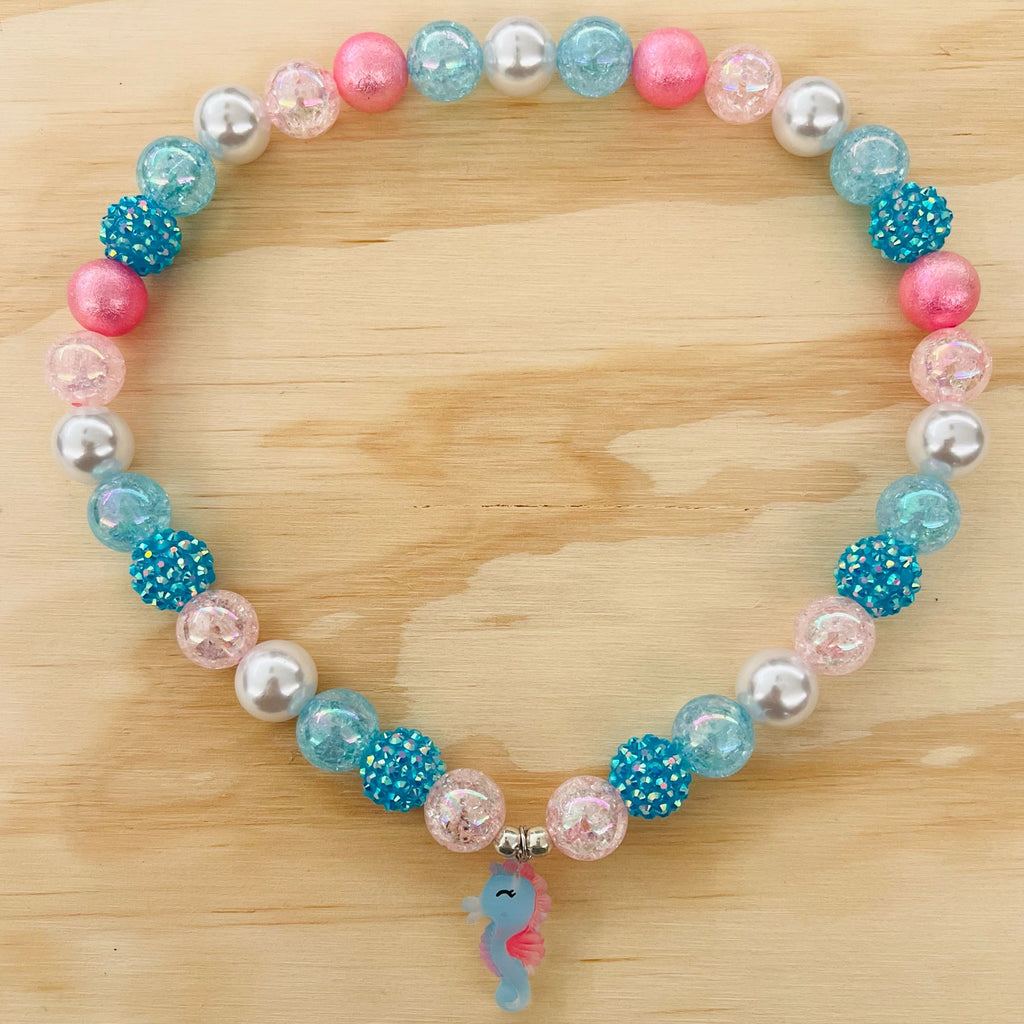 Bubblegum Bella | Seahorse Necklace