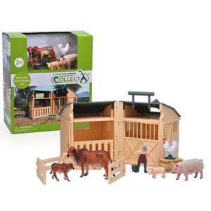 Collecta | Boxed Set - Barn Playset With Farmer