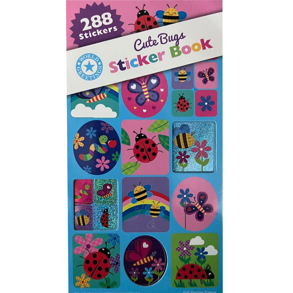 Sticker Book | Cute Bugs