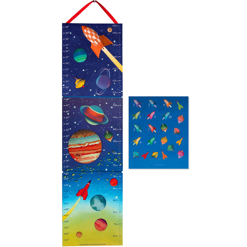 eeBoo | Growth Chart - Outer Space
