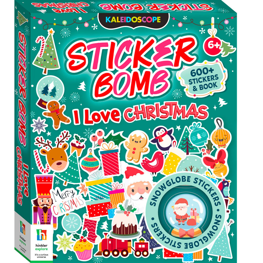 Hinkler | Sticker Bomb - I Love Christmas