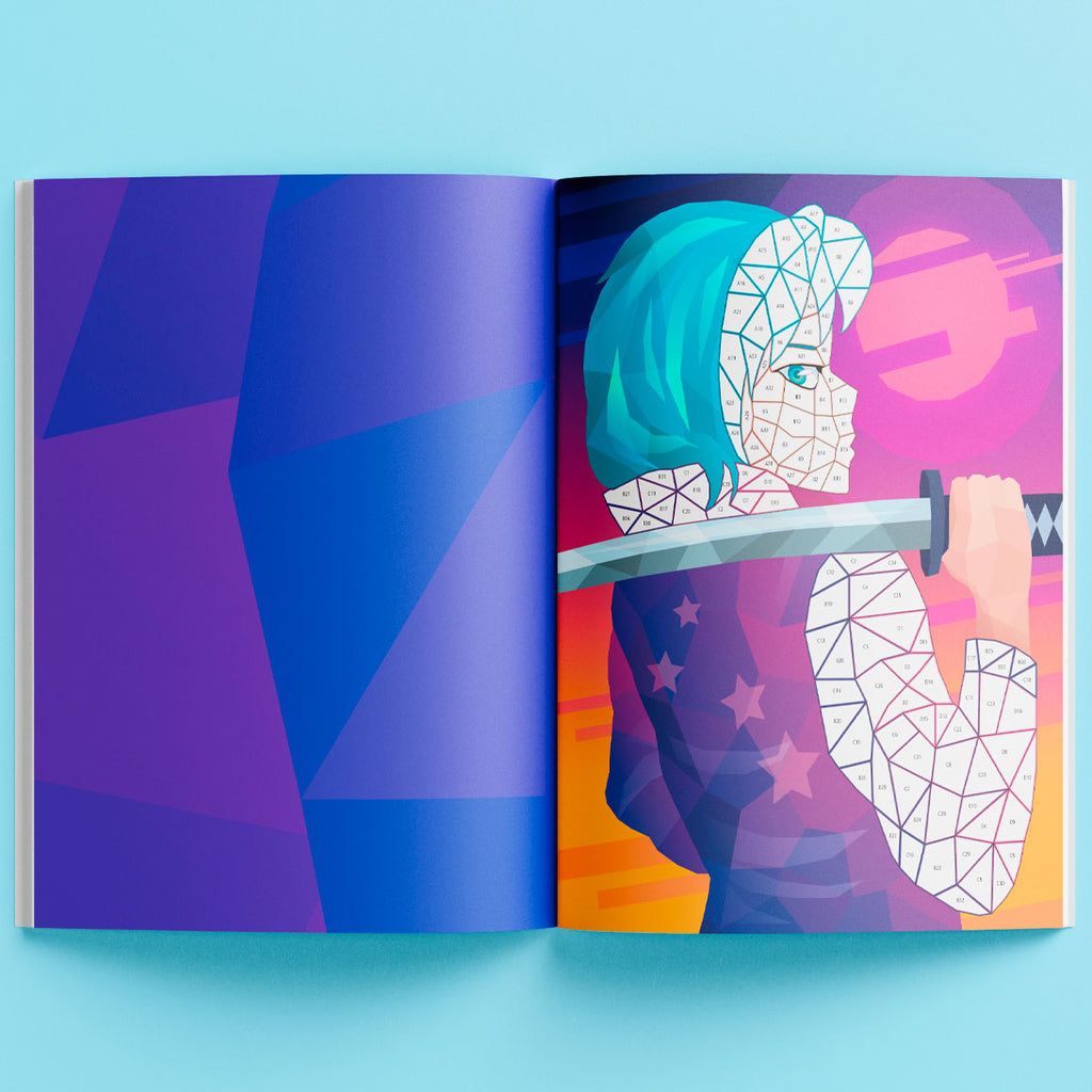 Hinkler | Kaleidoscope Sticker Mosaics: Manga