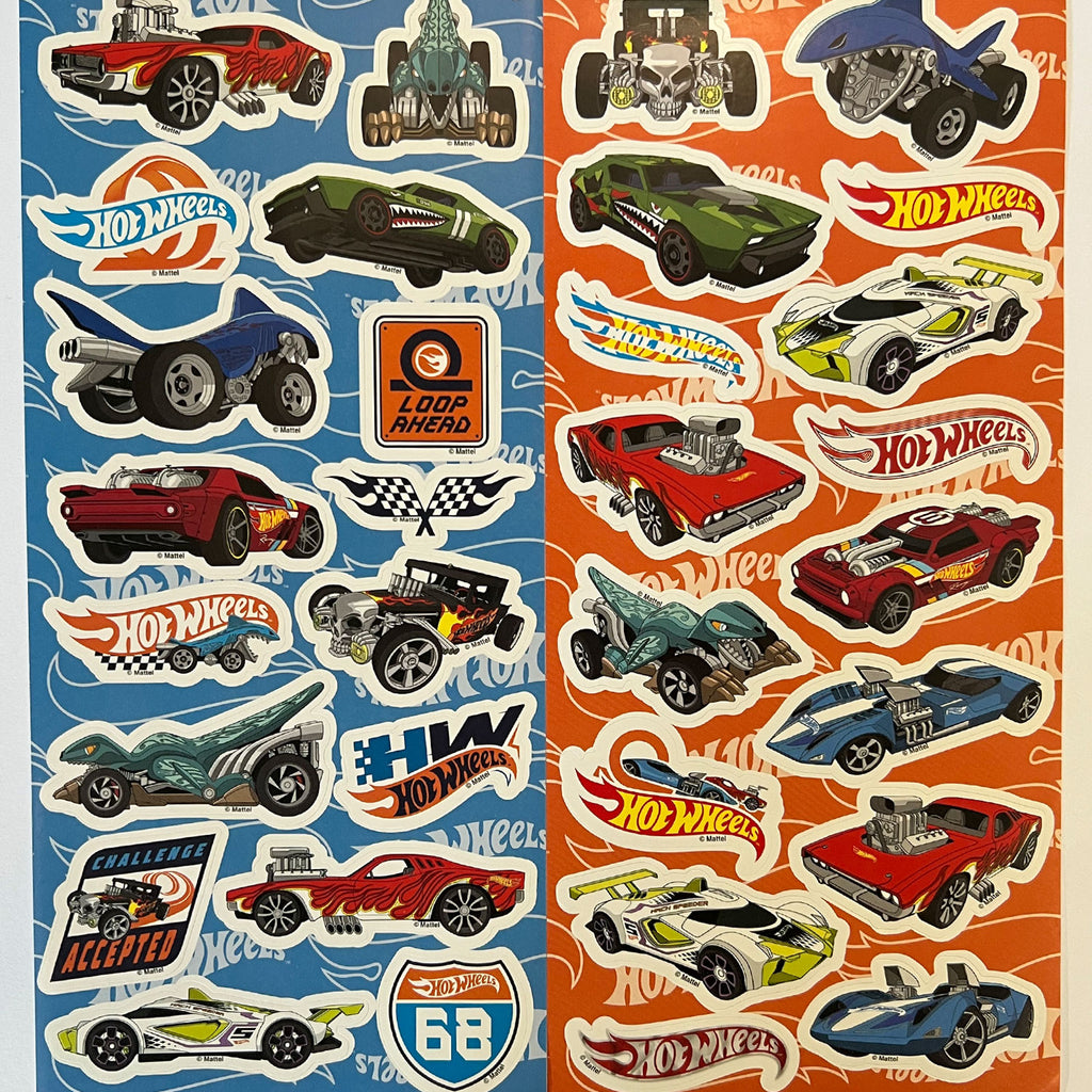 Hot Wheels | Stickers Puffy - 3Pk