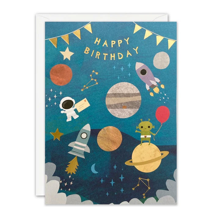 James Ellis | Birthday Card - Space