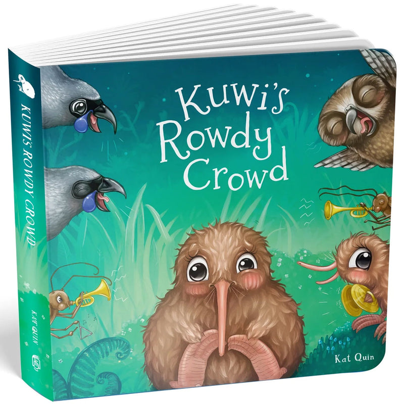 Kuwi's Rowdy Crowd - Board Book