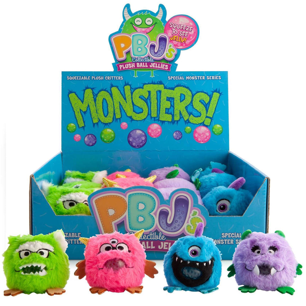 MDI | PBJ'S - Squeezable Plush Critters - Monsters