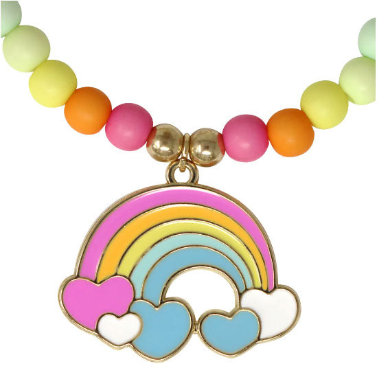 Pink Poppy | Daisy Rainbow Bracelet