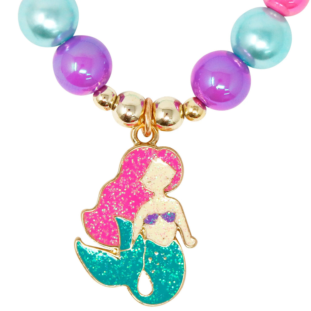 Pink Poppy | Shimmering Mermaid Bracelet