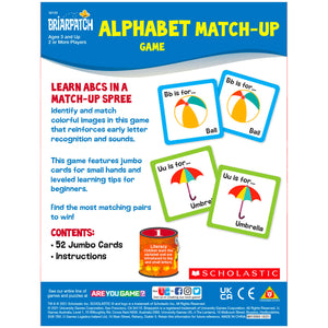 BriarPatch | Alphabet Match-up Game