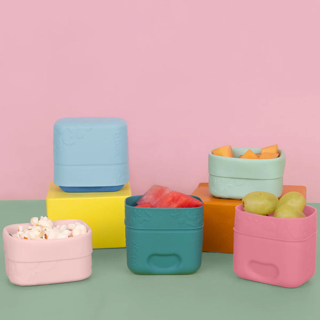 B-Box | Silicone Snack Cups - Ocean