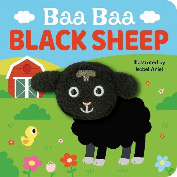 Baa Baa Black Sheep | Finger Puppet Book