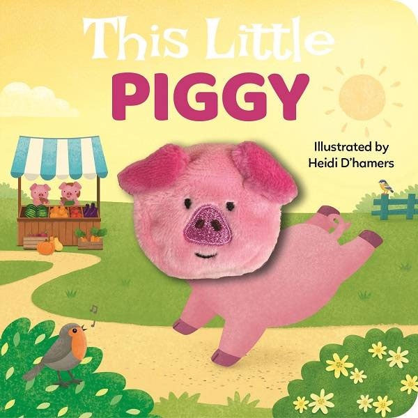 This Little Piggy | Finger Puppet Book