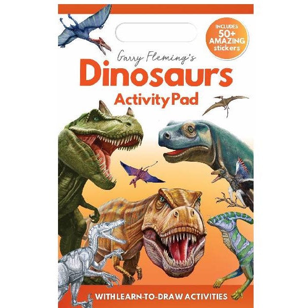 Garry Fleming's Dinosaurs Activity Pad