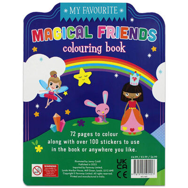 Fernway | My Favourite Magical Friends - Colouring Book