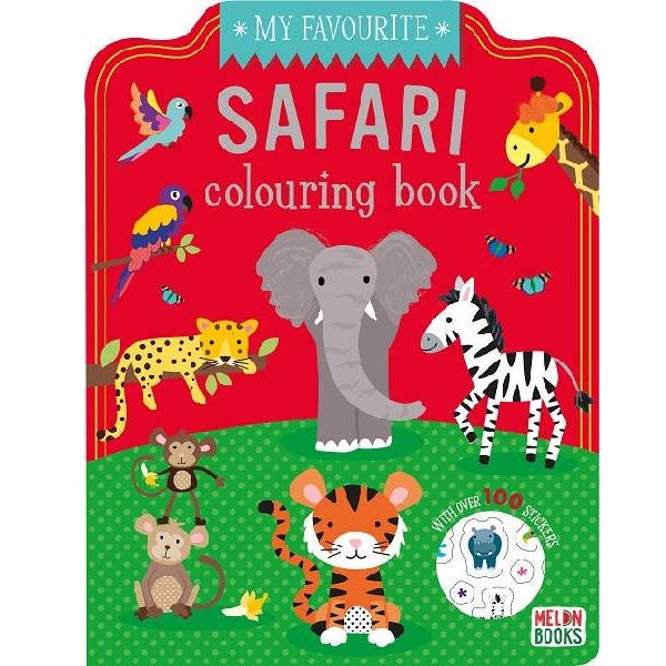 Fernway | My Favourite Safari - Colouring Book