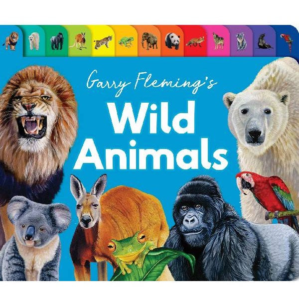Garry Fleming's Wild Animals - Board Book