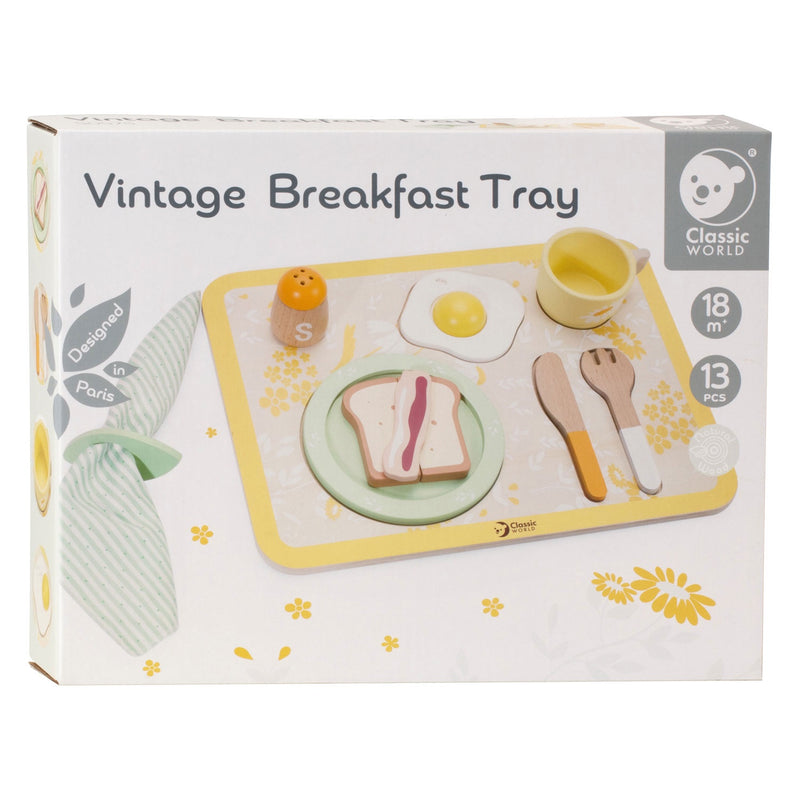 Classic World | Vintage Breakfast Tray