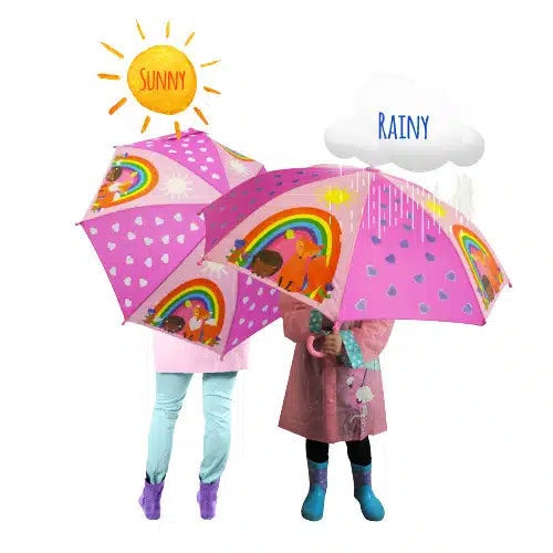 Gift Junction | Colour Change Umbrella - Forest Friends