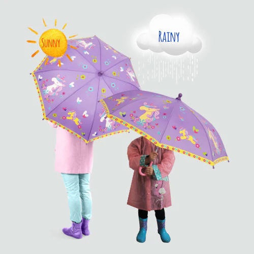 Gift Junction | Colour Change Umbrella - Unicorn