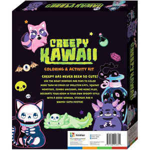 Hinkler | Creepy Kawaii Colouring & Activity Kit