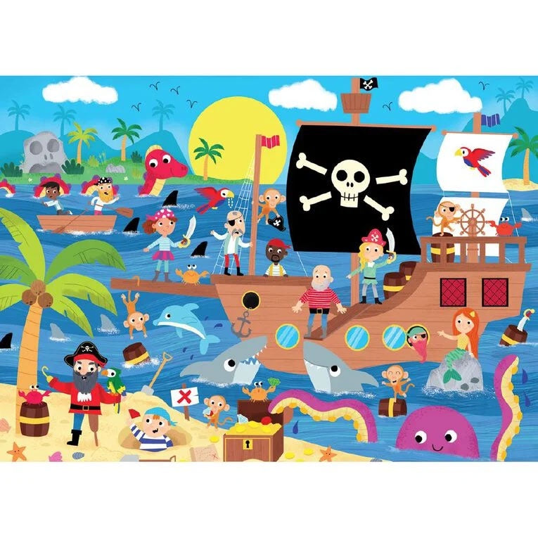 Holdson | Pirate Treasure Tray Puzzle 35 Piece