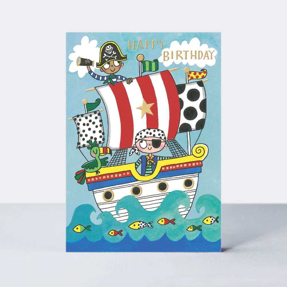 Rachel Ellen Designs | Birthday Card - Pirate