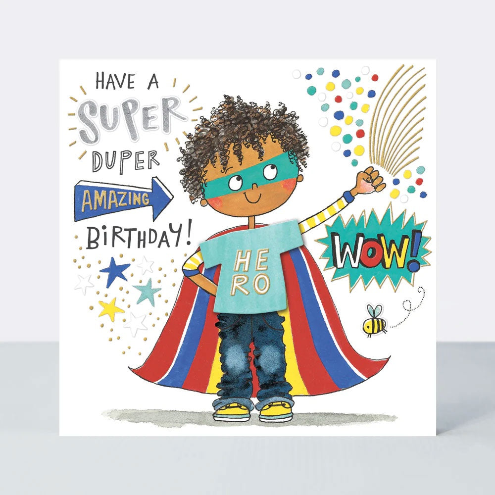 Rachel Ellen Designs | Birthday Card - Super Hero
