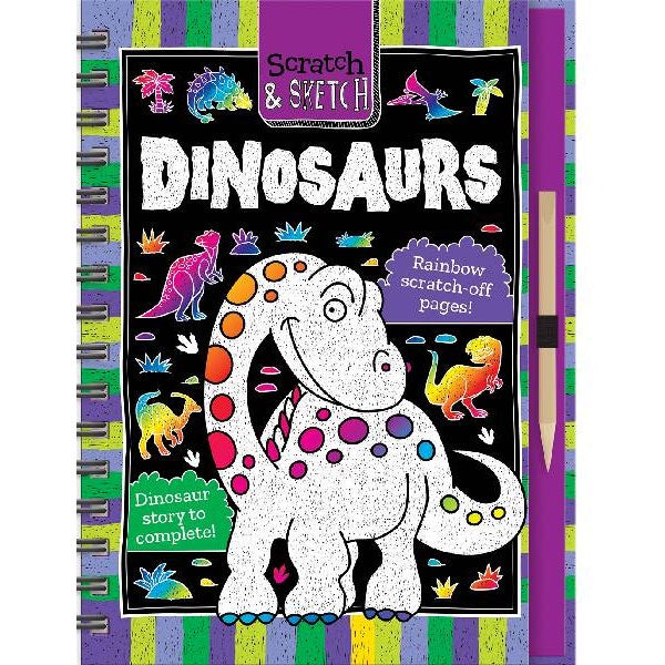 Imagine That | Scratch & Sketch - Dinosaurs