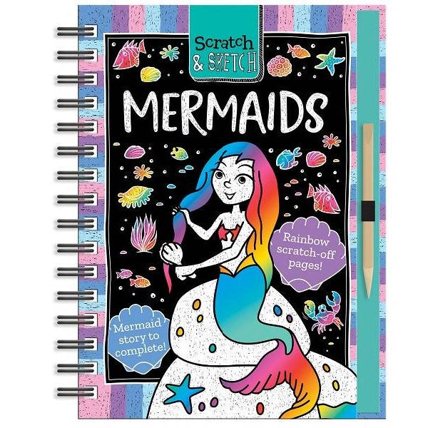 Imagine That | Scratch & Sketch - Mermaids