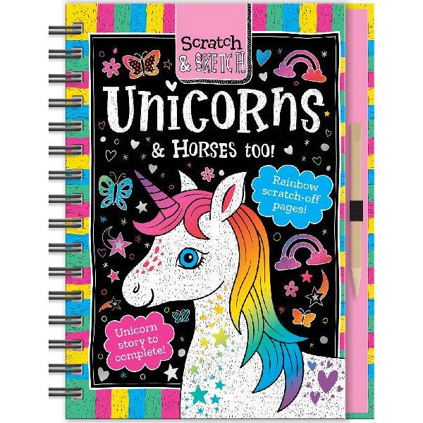 Imagine That | Scratch & Sketch - Unicorns & Horses Too!