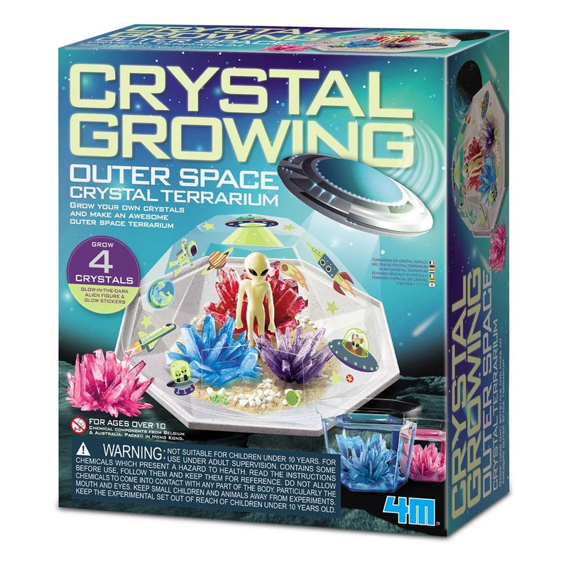 4M | Crystal Growin - Outer Space Terrarium
