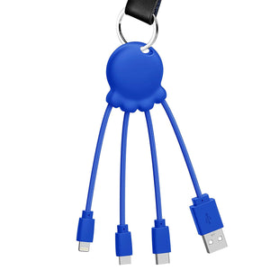 Xoopar | Octopus Multi Charging Cable - Blue