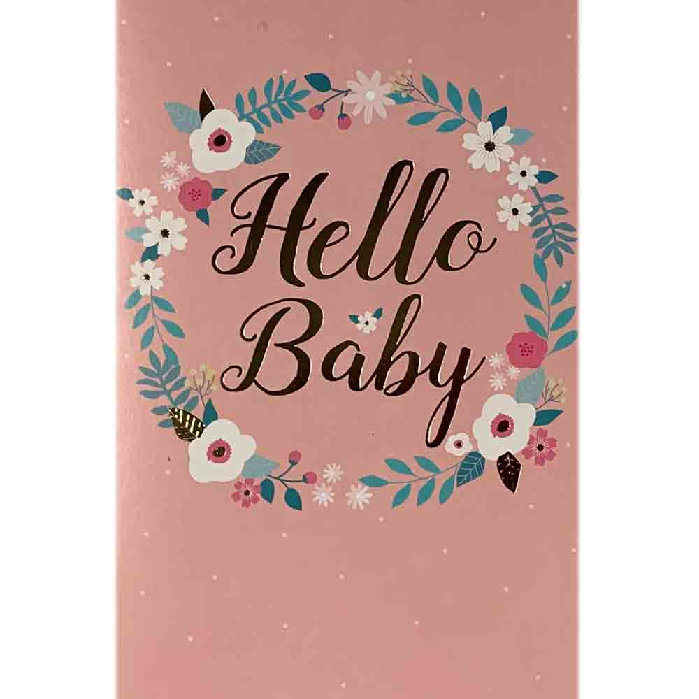 Baby Cards | Hello Baby Pink