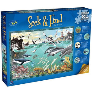 Holdson | Seek & Find 300 XL Piece Puzzle - The Ocean