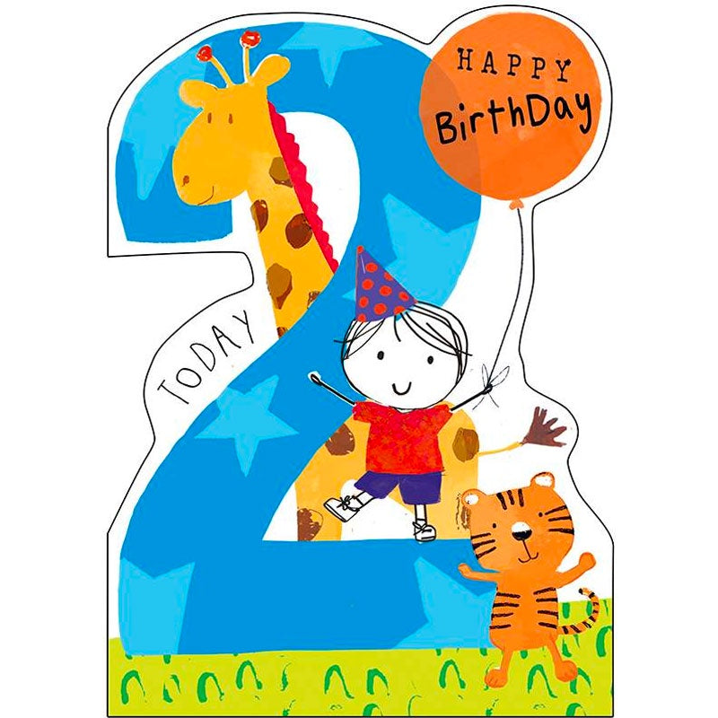 Hammond Grower | Happy Birthday Cards Aged 2 - Boy