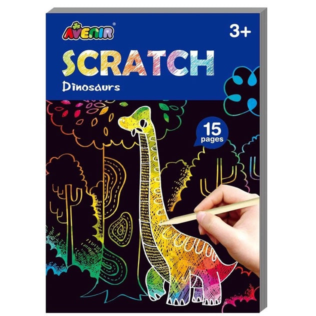 Avenir | Scratch Note Pad - Dinosaurs