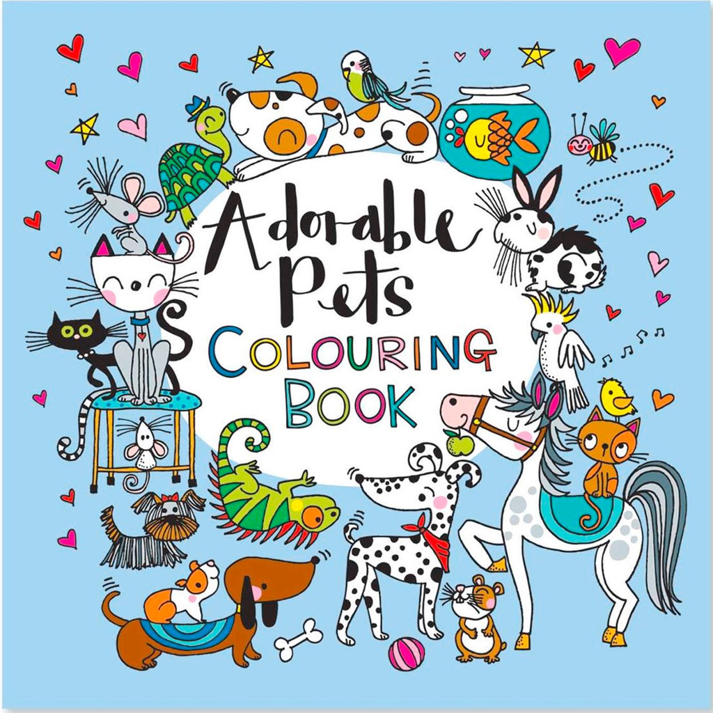 Rachel Ellen Design | Adorable Pets - Colouring Book