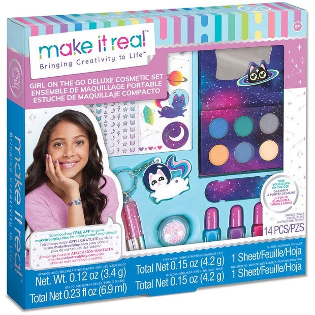 Make it Real | Girls On The Go Deluxe Cosmetic Set