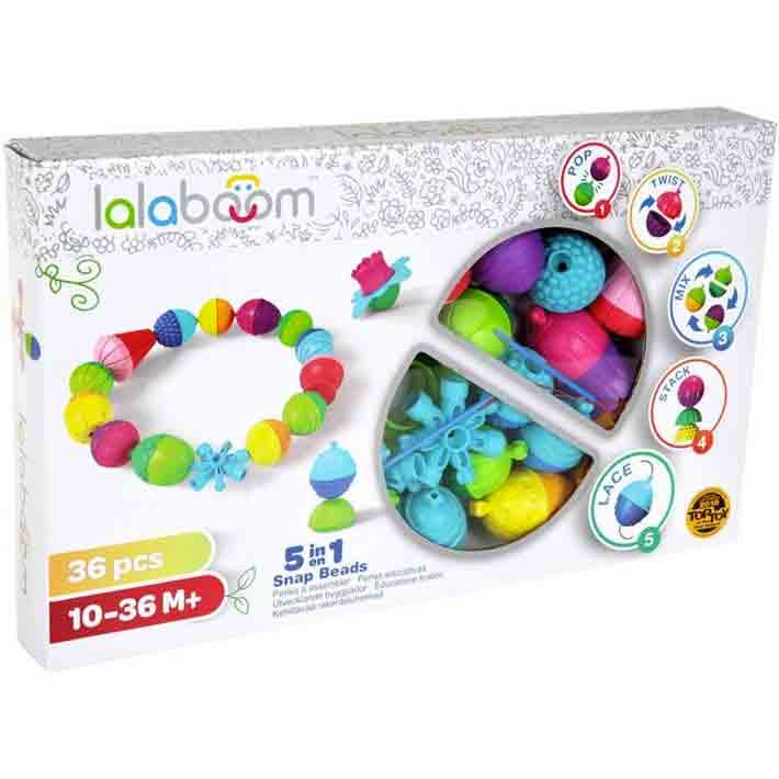 Lalaboom | 36 Piece Assorted Beads