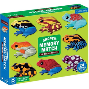 Mudpuppy | Memory Match - Tropical Frogs
