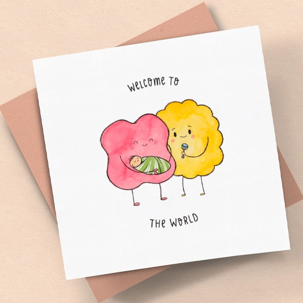 The Kiss Co | Welcome To Our World Card