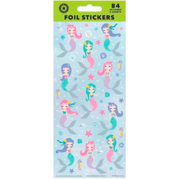 Sticker Sheet | Mermaid - Foil
