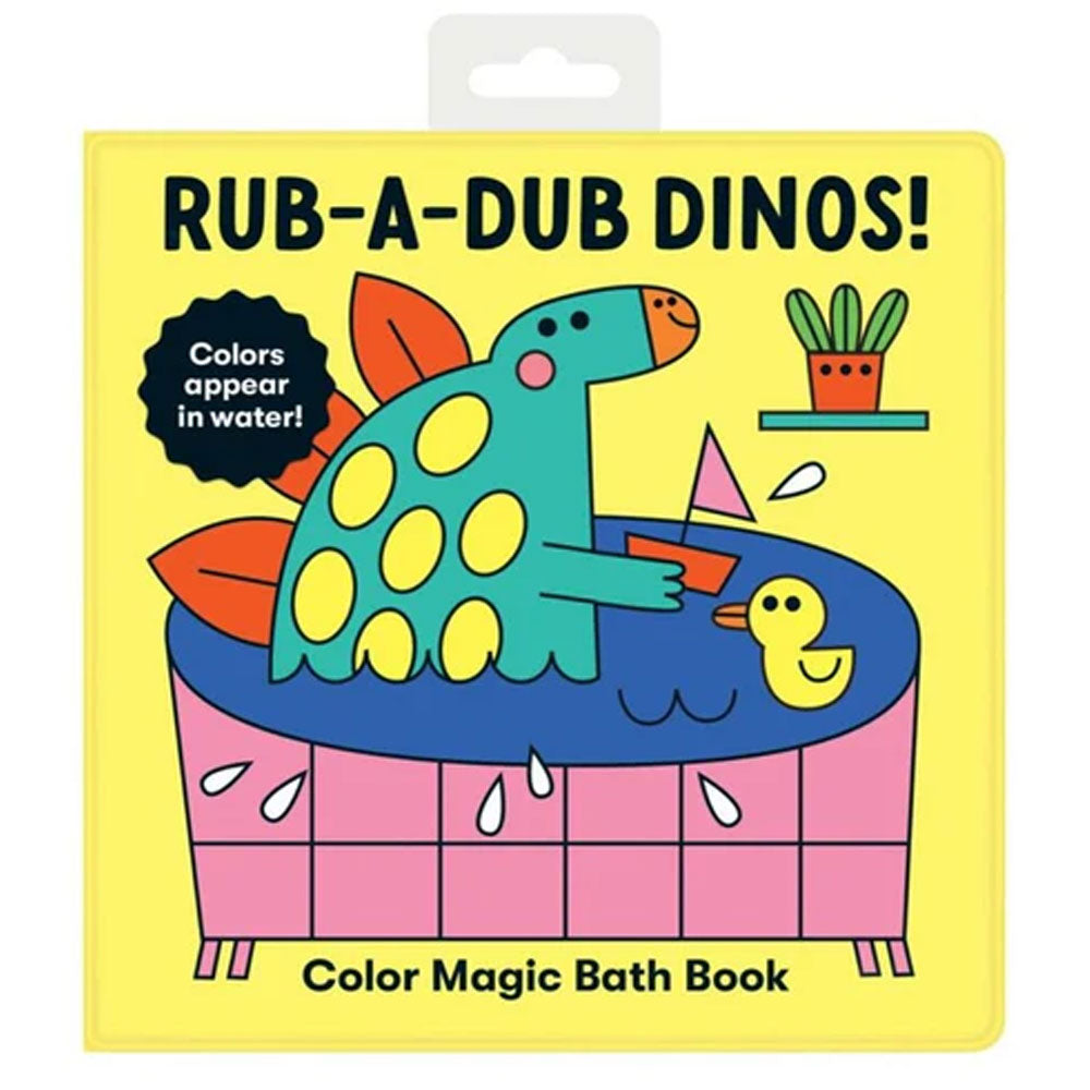 Mudpuppy | Bath Book - Rub-A-Dub Dinos