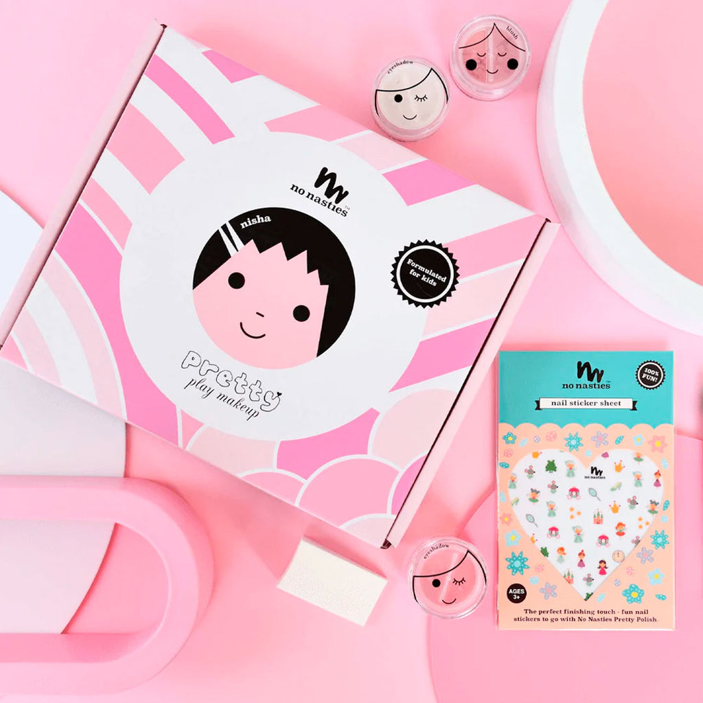 No Nasties | Pretty Play Makeup - Nisha Pink Goodie Box (New)