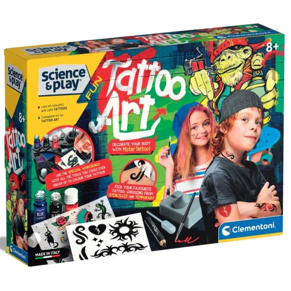 Science & Play | Tattoo Art