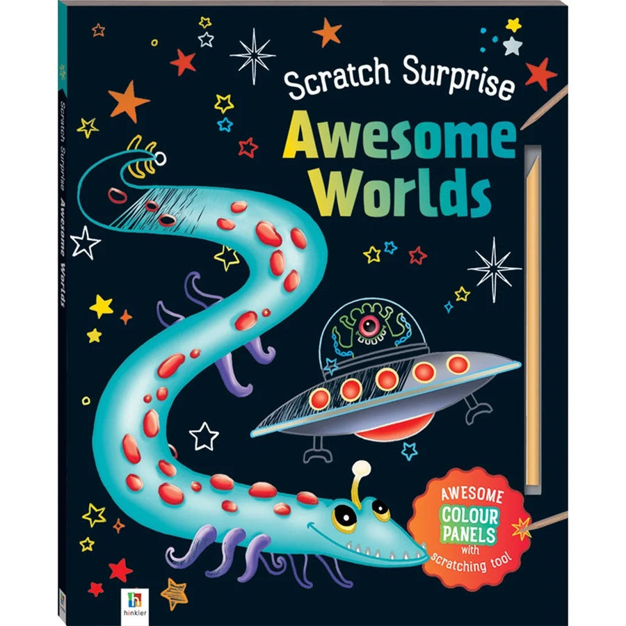 Hinkler | Scratch Surprise - Awesome Worlds